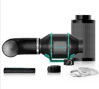 Mars Hydro 4 Inch Inline Ducting Fan and Carbon Filter